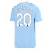 Manchester City Bernardo Silva #20 Kopio Koti Pelipaita 2023-24 Lyhyet Hihat
